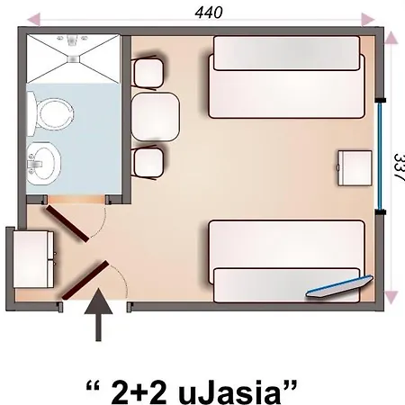 Kwatera U Jasia Δωμάτια σε οικογενειακή κατοικία Władysławowo